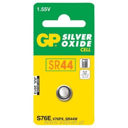 Bateria srebrowa GP G13 / SR44 1.55V GPPBS357E000 