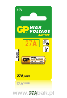  Bateria alkaliczna GP do pilotów 27A MN27 12V 