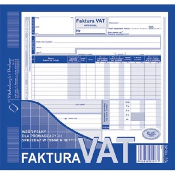 Faktura VAT 2/3 A4(pełna) MICHALCZYK i PROKOP
