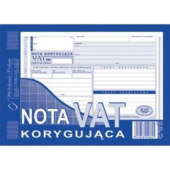 Nota korygująca VAT. Michalczyk i Prokop