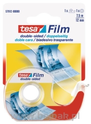 Taśma biurowa TESAfilm dwustronna 7,5m X12mm