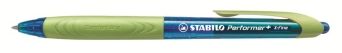 Długopis STABILO Performer+ 0,35 mm, niebieski/zielony