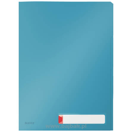 Folder A4 z 3 przegródkami Leitz Cosy, niebieski