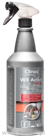 Preparat CLINEX W3 Active SHIELD 1L 77-708, do mycia sanitariatów i łazienek 