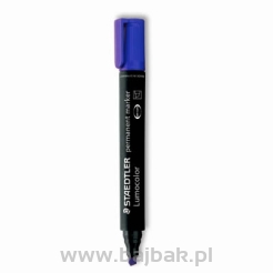 Marker permanentny Lumocolor Staedtler S 350 - napełnialny niebieski
