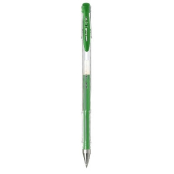 Długopis żelowy UM-100 Uni zielony