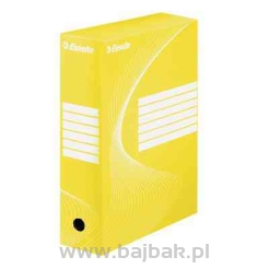 Pudło archiwizacyjne - boxy 100 Esselte VIVIDA żółte