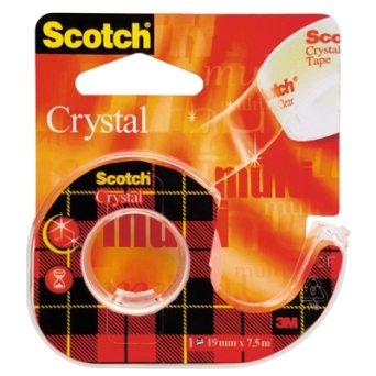 Taśma klejąca Scotch® Crystal Clear 19 mm x 7,5 m