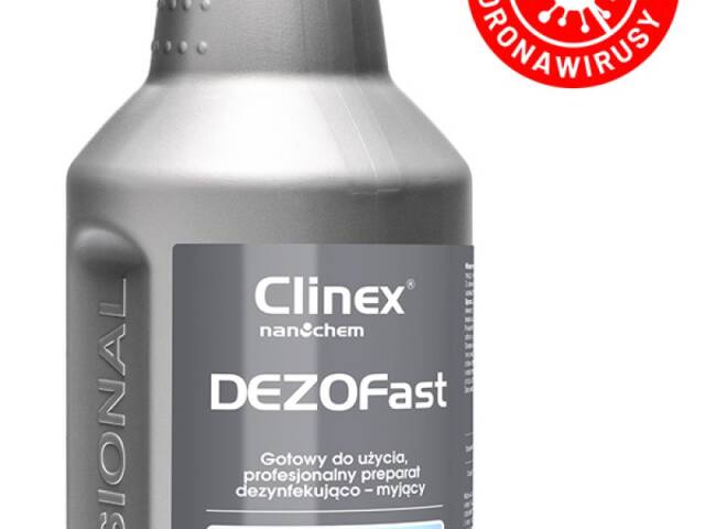 DEZOFAST - płyn do dezynfekcji - nowa, niższa cena
